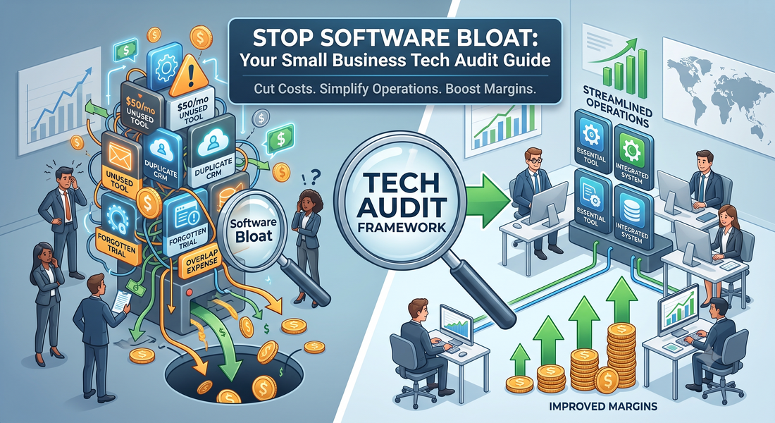 The Small Business Tech Audit: How to Cut Your Software Costs and Actually Use What You Pay For
